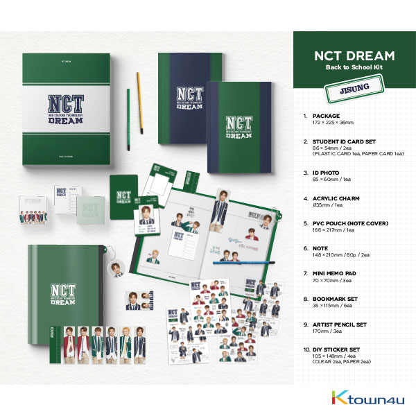 NCT DREAM - 2019 NCT DREAM Back to School Kit (JISUNG)
