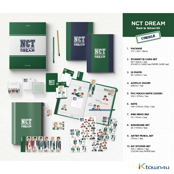 NCT DREAM - 2019 NCT DREAM Back to School Kit (CHENLE) 