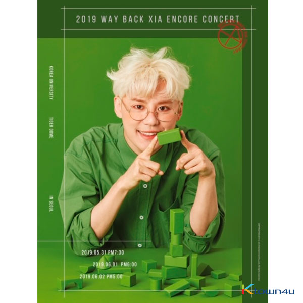 [DVD] XIA - 2019 WAY BACK XIA ENCORE CONCERT DVD