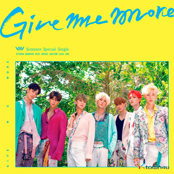 [Sign Event] VAV - Summer Special Single Album [GIVE ME MORE] (will be sent sequentially from Aug 5.)