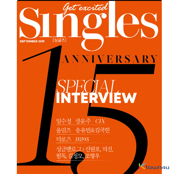 【杂志】Singles 2019.09 (CIX, The Rose, JBJ95)