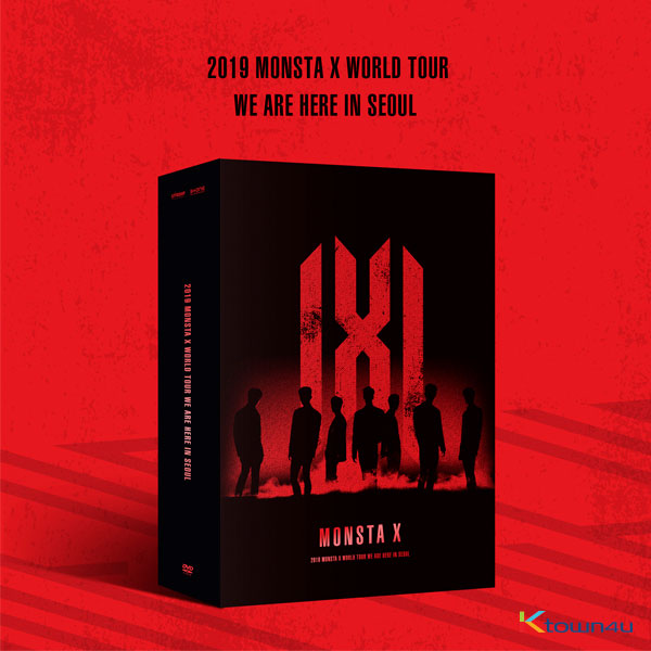 [DVD] 몬스타엑스 - 2019 MONSTA X WORLD TOUR [WE ARE HERE] IN SEOUL DVD