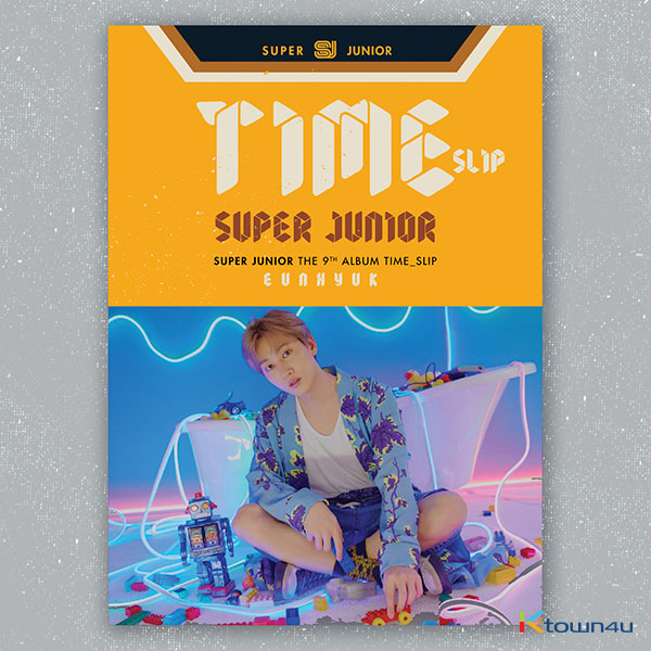 Super Junior - 正規アルバム 9集 [Time_Slip] (EunHyuk Ver.)