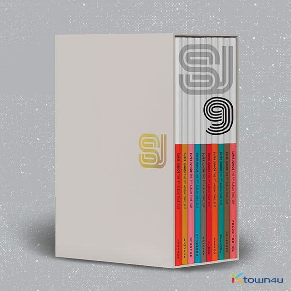 [10CD 세트상품] 슈퍼주니어 - 정규앨범 9집 [Time_Slip] (멤버버전 + 단체버전 총 10버전)