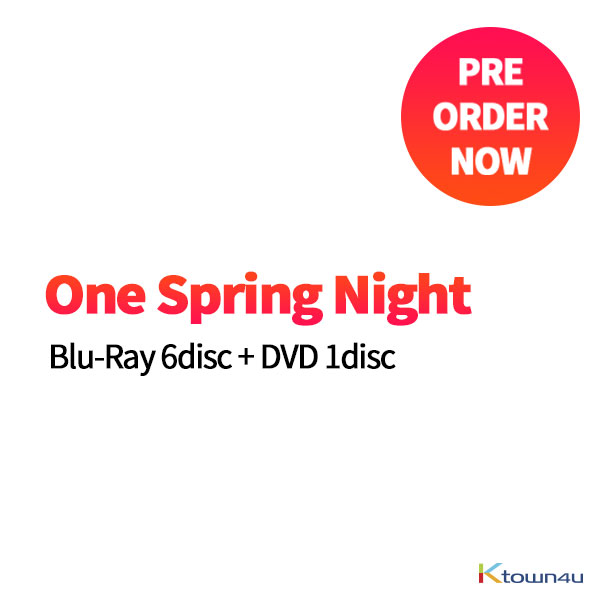 [DVD + 蓝光] 春夜 Blu-Ray 6disc + DVD 1disc (released in March and fixed date will be updated later.)