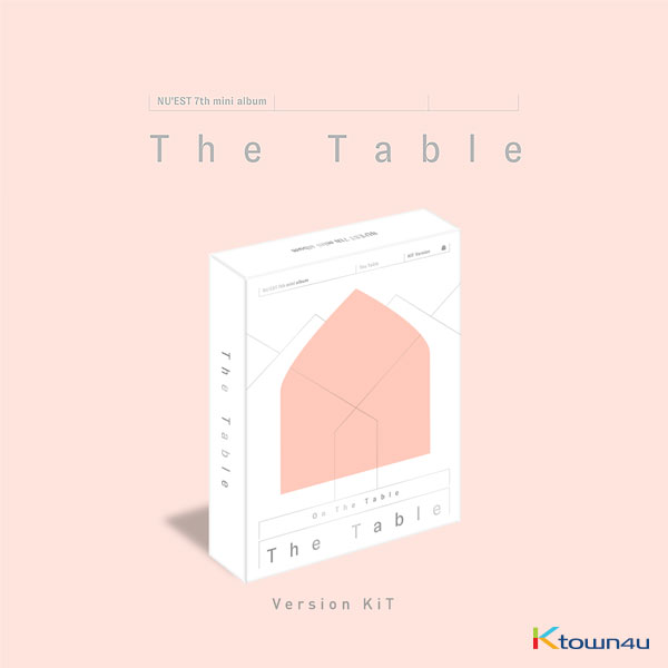 NU'EST - Mini Album Vol.7 [The Table] (Kit Album) **手机智能版，内置电池问题，EMS运输1单只能买1个，韩国直邮可以买多个