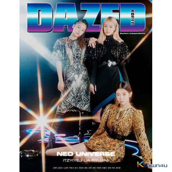 Dazed & Confused Korea 2019.11 B Type (Cover : ITZY / content Lee Hong Gi)