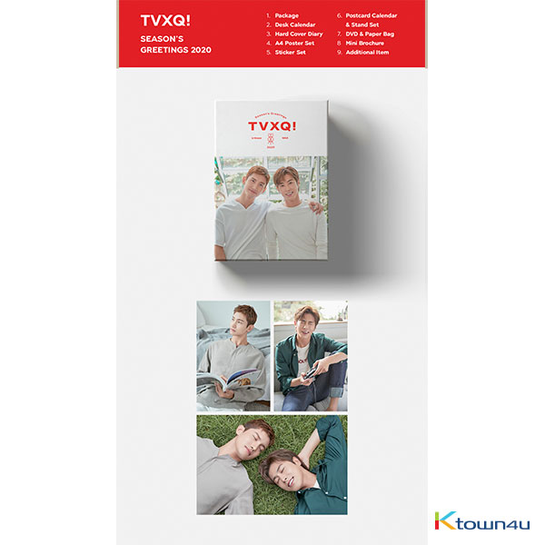 TVXQ! - 2020 SEASON'S GREETINGS (Only Ktown4u's Special Gift : All Member Photocard set) 