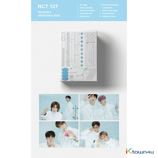 NCT 127 - 2020 SEASON'S GREETINGS (Only Ktown4u's Special Gift : All Member Photocard set) 