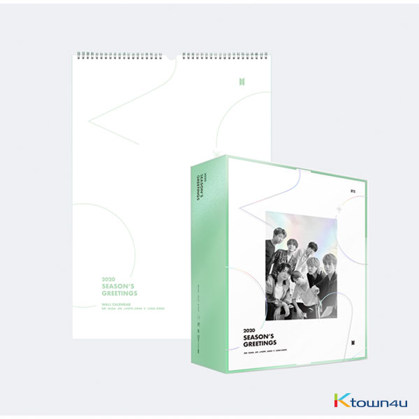 [SET] BTS - 2020 SEASON'S GREETING + 2020 WALL CALENDAR (Limited Edition) (*Order can be canceled cause of early out of stock)