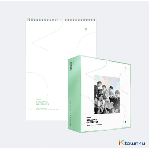 【韓国盤】 [セット] BTS - 2020 SEASON'S GREETING + 2020 WALL CALENDAR (Limited Edition) (*品切れの際にはご注文をキャンセルさせて頂く場合があります。)