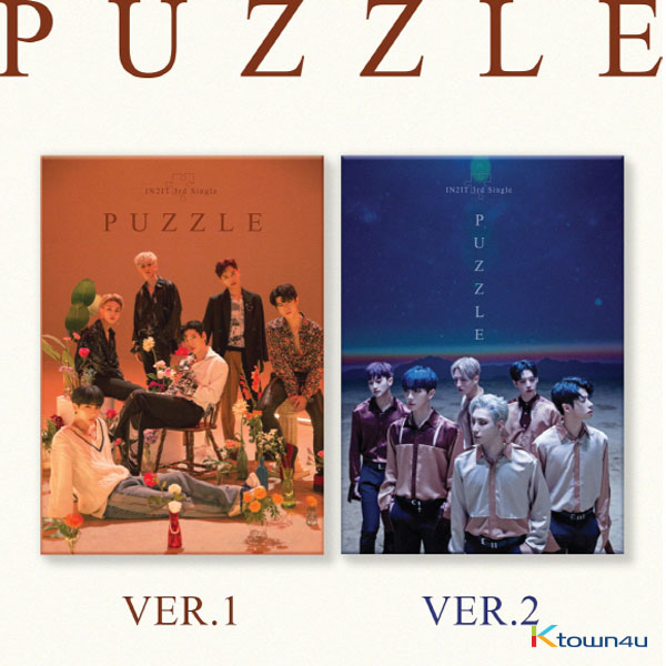 IN2IT - シングルアルバム 3集 [PUZZLE] (ランダムバージョン) (キットアルバム) *EMSの場合、1点までご注文可能（佐川は制限なし）