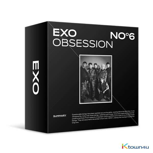 EXO - Album Vol.6 [OBSESSION (OBSESSION Ver.)] (Kit Ver) *Due to the built-in battery of the Khino album, only 1 item could be ordered and shipped to abroad at a time.