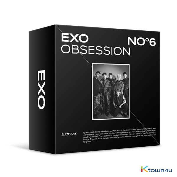 EXO - 正規アルバム 6集 [OBSESSION (OBSESSION Ver.)] (Kit Ver) *EMSの場合、1点までご注文可能（佐川は制限なし）
