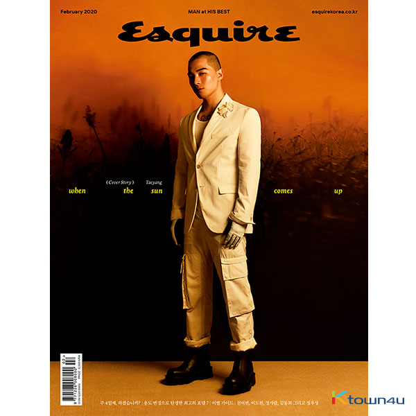 ESQUIRE 2020.02 B Type (Taeyang)