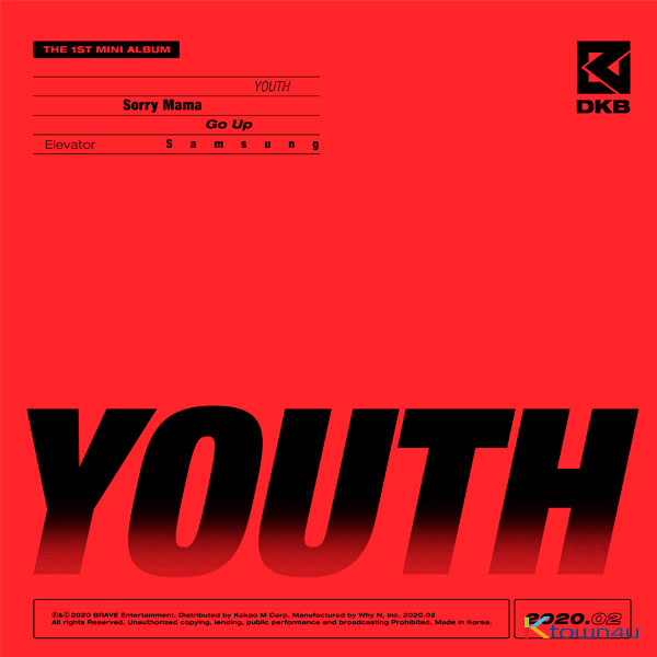 다크비 (DKB) - 미니앨범 1집 [Youth]