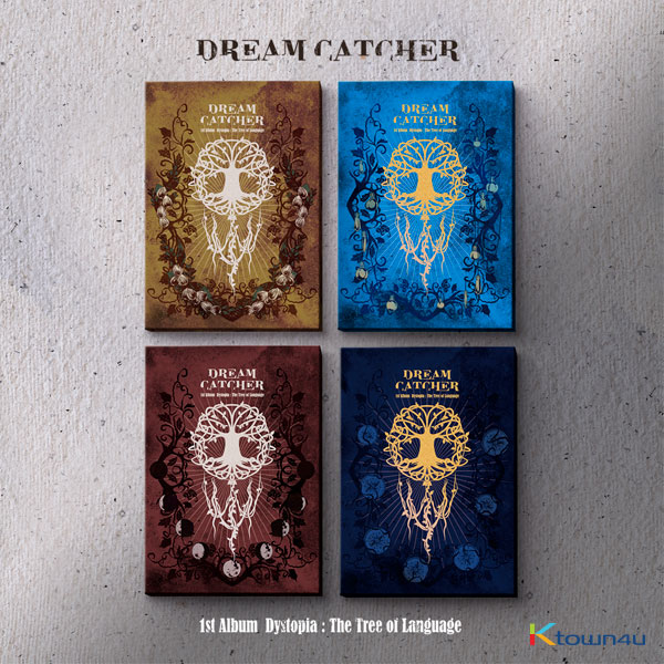 [4版本套装] DREAMCATCHER  - Album Vol.1 [Dystopia : The Tree of Language] (E Ver. + V Ver. + I Ver. + L Ver.)