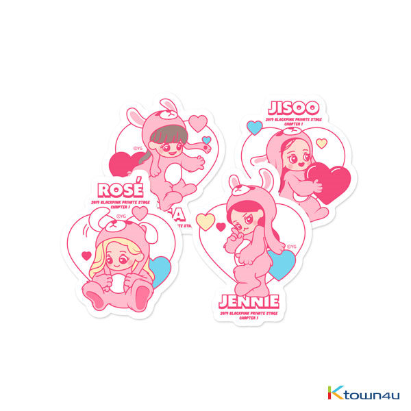 BLACKPINK - BLACKPINK CHARACTER STICKER