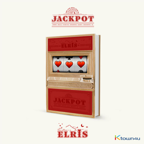 ELRIS - ミニアルバム 4集 [JACKPOT] (Red Ver.)