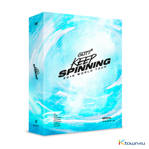 [DVD] GOT7 - GOT7 2019 WORLD TOUR 'KEEP SPINNING' IN SEOUL DVD