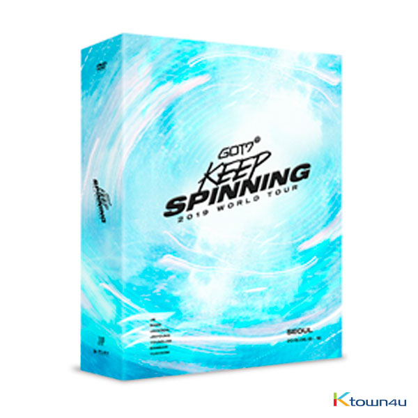 [DVD] 갓세븐 - GOT7 2019 WORLD TOUR 'KEEP SPINNING' IN SEOUL DVD