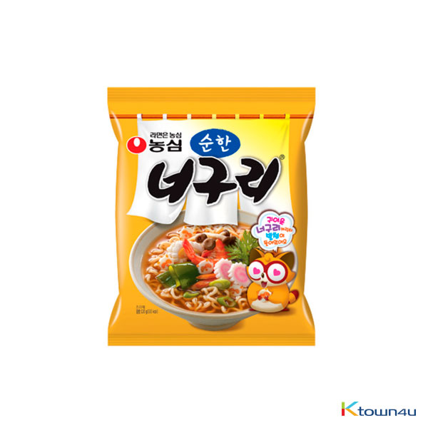 [NONGSHIM] 农心海鲜味浣熊拉面120g*1EA 