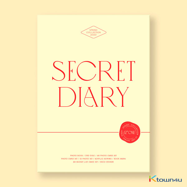 [Photobook] IZ*ONE - SPRING COLLECTION [SECRET DIARY] (PHOTOBOOK PACKAGE)