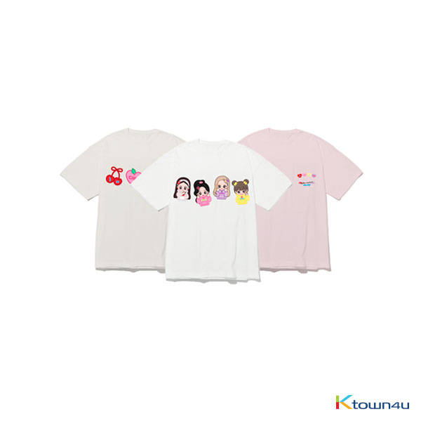 BLACKPINK - BLACKPINK T-SHIRTS (Design1 Printstar white M size)