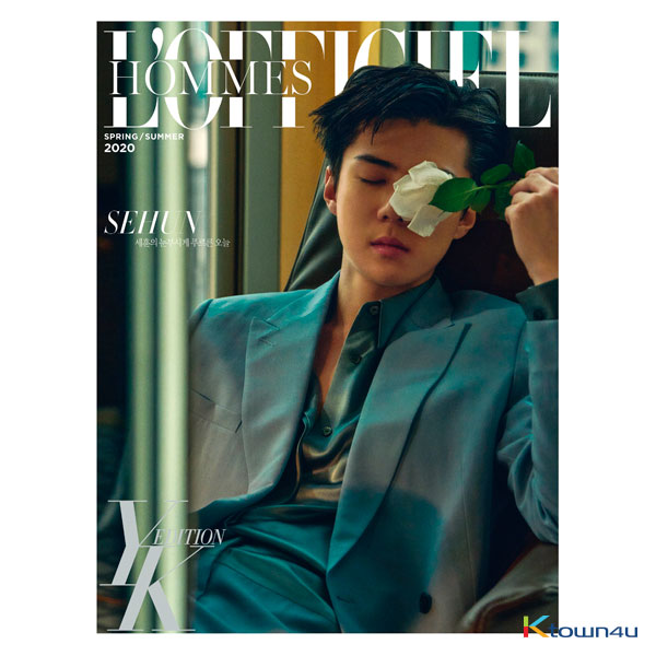 L`OFFICIEL HOMMES YK EDITION C Type (吴世勋 Sehun)