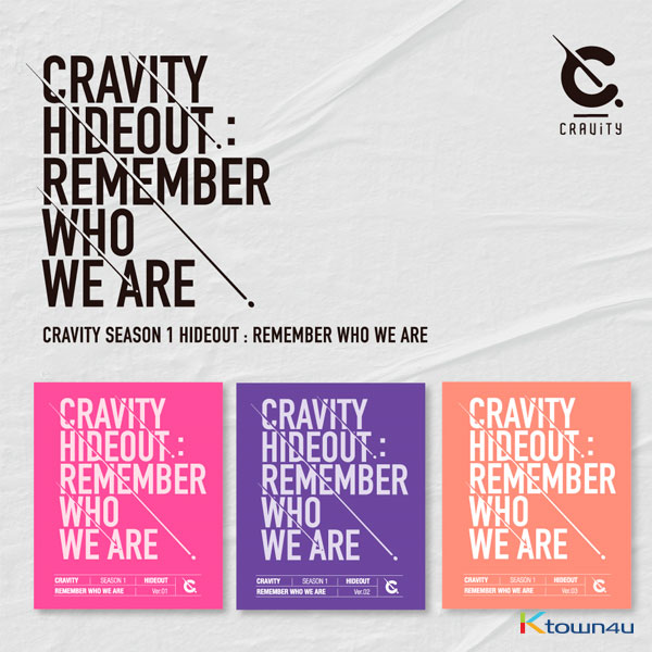 크래비티 (CRAVITY) - 앨범 SEASON1. [HIDEOUT: REMEMBER WHO WE ARE] (랜덤버전)