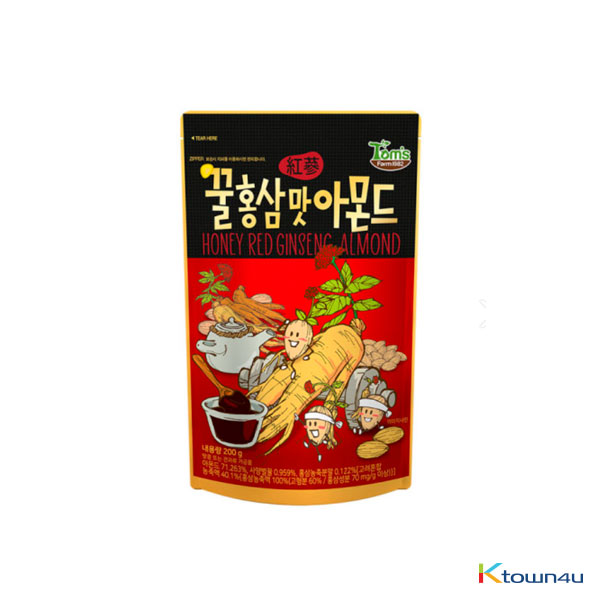 [Tom's Farm] Hoeny red ginseng Almond 200g*1EA