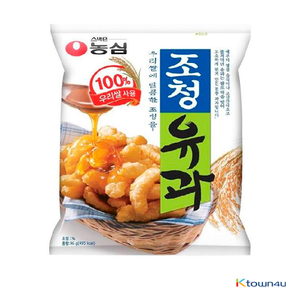 [NONGSHIM] Jochung U-gua Rice Snack 96g*1EA