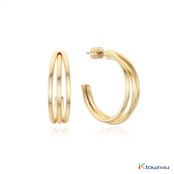 [RITA MONICA] TRIPLE Hoop Earrings L