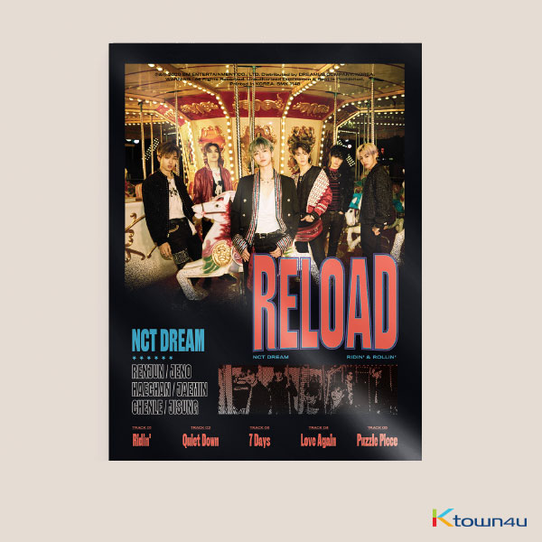 NCT DREAM - 앨범 [Reload] (Ridin 버전)