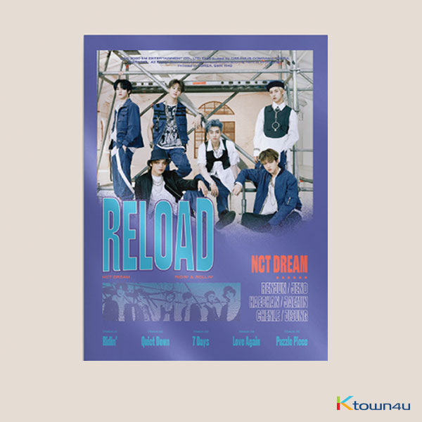 NCT DREAM - 앨범 [Reload] (Rollin 버전)