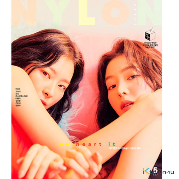【杂志】NYLON 2020.05 B Type (Front Cover : Irene&Seulgi  / Back Cover : KIM YO HAN) 
