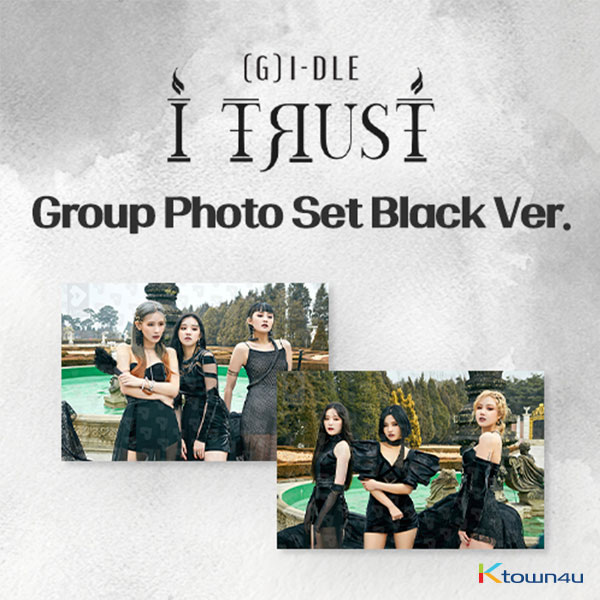 (G)I-DLE - (G)I-DLE X LIPSS [I TRUST JACKET BEHIND CUT] (Group Black Color)