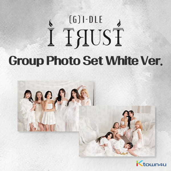 (G)I-DLE - (G)I-DLE X LIPSS [I TRUST JACKET BEHIND CUT] (Group White Color)