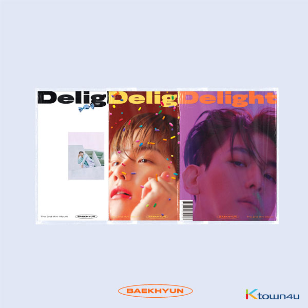 BAEKHYUN - ミニアルバム 2集 [Delight] (ランダムバージョン)