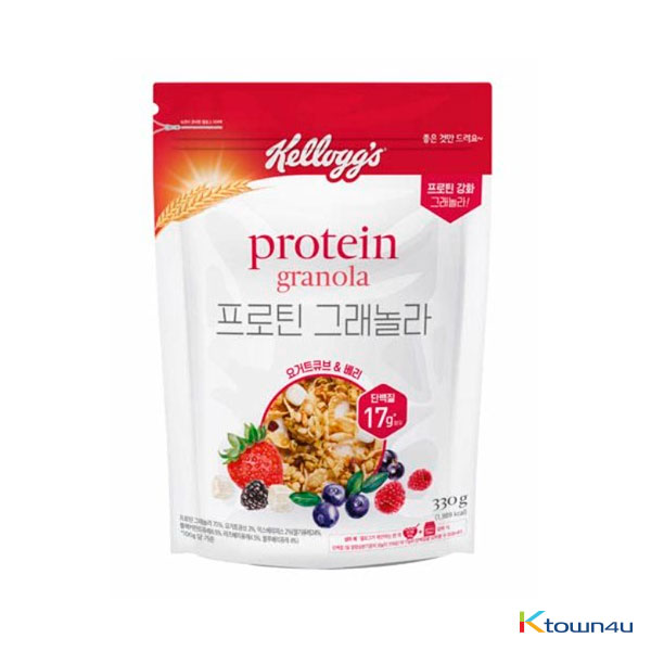 [KELLOGG'S] Protein granola with Yogurt Cube & Berry 330g*1EA