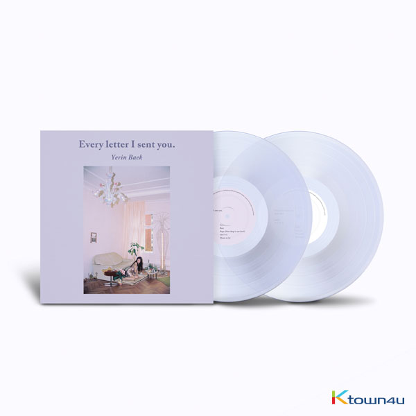 Yerin Baek - アルバム1集 [Every letter I sent you] LP (限定盤)