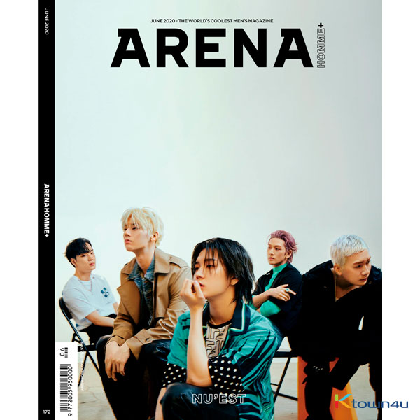 [韓国雑誌] ARENA HOMME+ 2020.6 (Cover : NU'EST / Content : Kim Yo Han 8p) *Cover Folded poster 1p gift