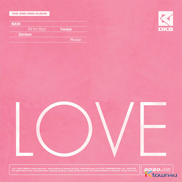 DKB - ミニアルバム 2集 [LOVE]