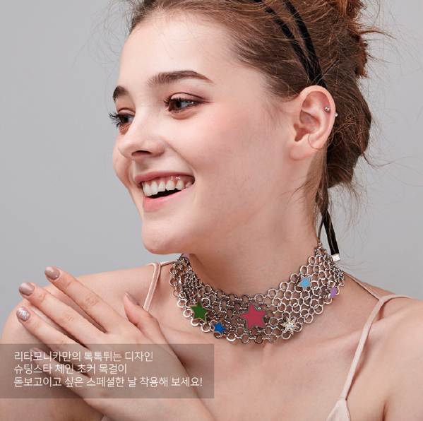 [RITA MONICA] Shooting Star Day Glamour Choker