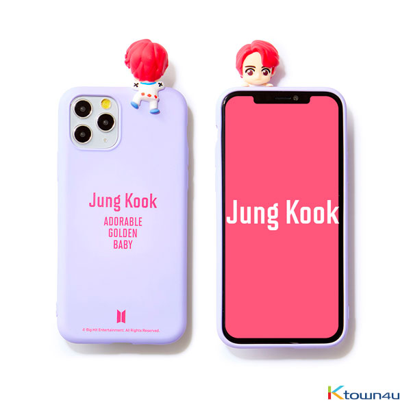 BTS- BTS Character Figure Color Jelly Case_Nickname (JUNG KOOK)