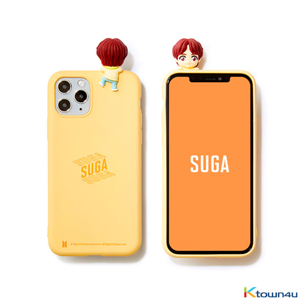 BTS- BTS Character Figure Color Jelly Case_Stairs (SUGA)