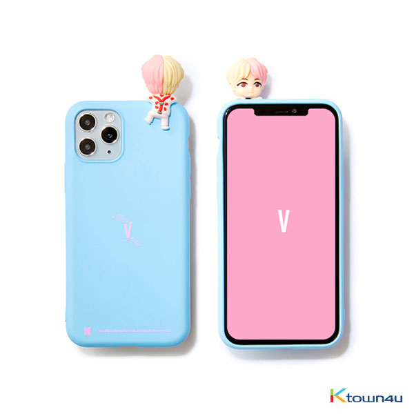 BTS- BTS Character Figure Color Jelly Case_Stairs (V)