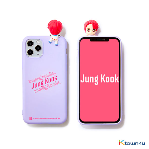 BTS- BTS Character Figure Color Jelly Case_Stairs (JUNG KOOK)