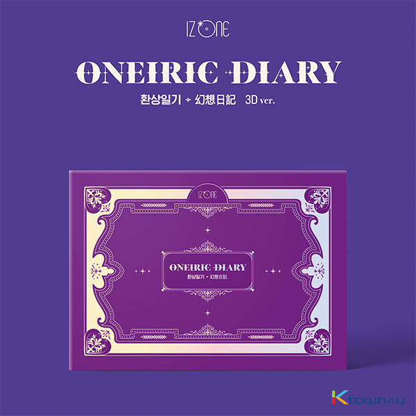 [First applicant] [Sign Event] IZ*ONE - Mini Album Vol.3 [Oneiric Diary] (3D Ver.)  *(6/21 Wonyoung, Yuri, Nako, Eunbi)