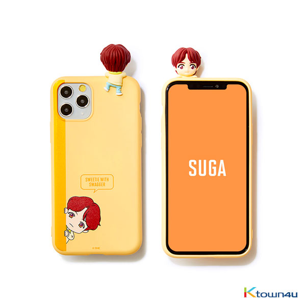 BTS- BTS Character Figure Color Jelly Case_Peek-a-boo (SUGA)